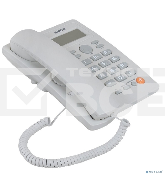 Телефон проводной SANYO RA-S306W белый