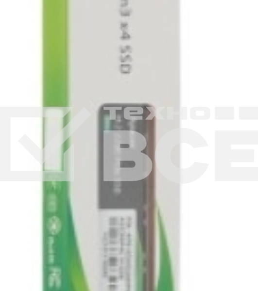 Накопитель SSD Apacer AS2280P4U, 512Gb, PCIe 3.0 x4, M.2 2280, NVMe, R/W 3500/2300
