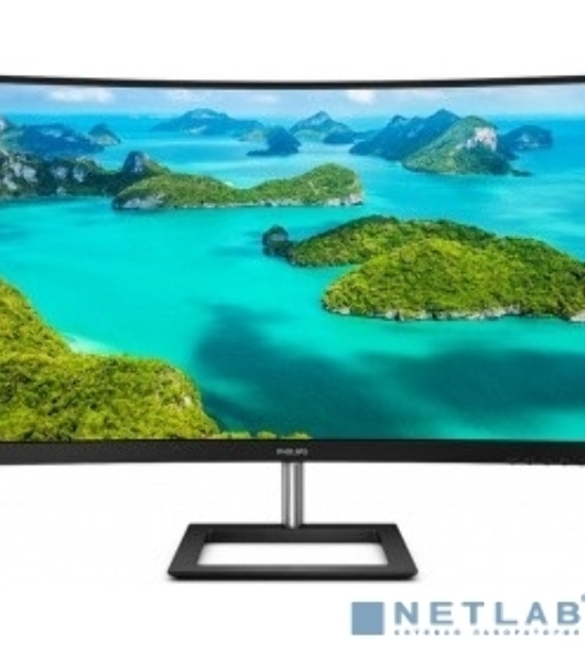 Монитор 31.5' Philips 322E1C VA 1920x1080, 75 Гц, 4 мс, 16:9, 250 кд/м2, 1xHDMI, 1xDP, изогнутый, 1x3.5 мм, черный
