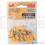 Разъем РпИм 5.5-6-0.5 (уп.20 шт) IEK URM10-4-006-D34-7, фото 1