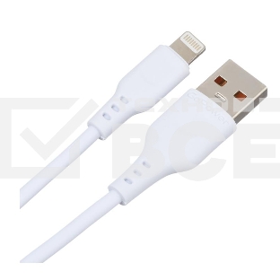 Кабель GoPower USB (M)-LIGHTNING (M) 1M 00-00018567 белый