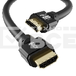 Кабель 5.0m HDMI 2.1, черный, 8K 60Hz, 4K 144Hz, динамический HDR, 4:4:4, Ultra HD, 48.0 Гбит/с, 2 Х экран, армирование, GCR-55553, фото3