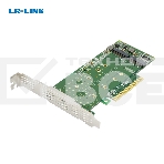 Переходник Lr-Link LRNV95N8 PCIe x8 to 2-Port M.2 NVMe Adapter, Supports 2*M.2 NVMe SSD for 2230, 2242, 2260,2280 and 22110mm, фото2
