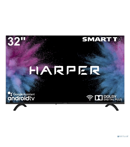 Телевизор Harper 32' 32R720TS черный LED HD 60Hz Android
