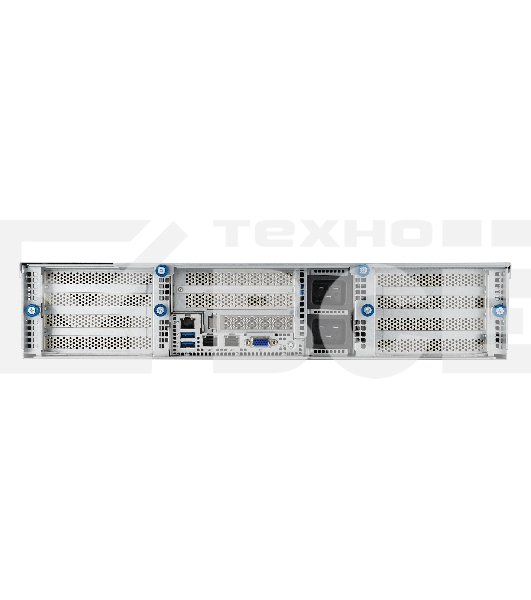 Серверная платформа/ ASUS ESC4000A-E12-SKU1, 2U GPU, 1 x SP5 LGA6096 EPYC 9004 (400W), 12DIMM DDR5, 2 x 2.5