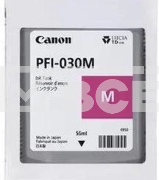 Картридж струйный Canon INK TANK PFI-030 MAGENTA пурпурный (55 мл.) для Canon imagePROGRAF TM-240, TM-340