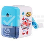 Точилка для карандашей механическая Deli ER10409 Super Wings 1 отверстие пластик ассорти, фото2