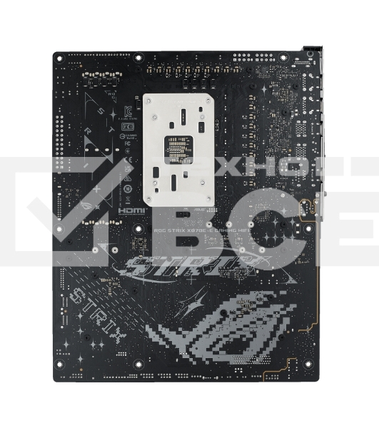 Материнская плата ASUS ROG STRIX X870E-E GAMING WIFI, AM5, AMD X870E, 4xDDR5, 4xSATA, 5xM.2, 1xPCI-E 5.0 x16, 1xPCI-E 4.0 x4, 1xHDMI, 1xUSB-C 3.2 Gen 2, 1xUSB-C 3.2 Gen 2x2, 2xUSB-C 4.0, 1x 5Gb LAN, 9xUSB-A 3.2 Gen 2, 2x3.5 мм, TOSLINK, 1xWi-Fi 7, ATX