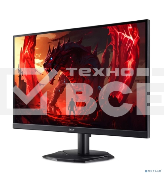 Монитор 23.8' Acer KG241YX1bmiipx IPS 1920x1080, 200 Гц, 1 мс, 16:9, 250 кд/м², 1xHDMI, 1xDP, динамики, черный