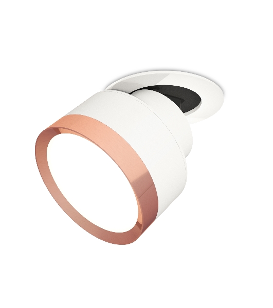 Светильник Ambrella Light XM8101504 SWH/PPG белый песок/золото розовое полированное GX53 (A2241, A2105, C8101, N8126)