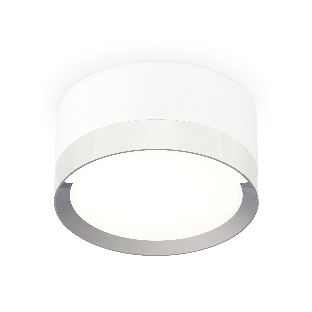 Светильник Ambrella Light XS8101003 SWH/PSL белый песок/серебро полированное GX53 (C8101, N8118)