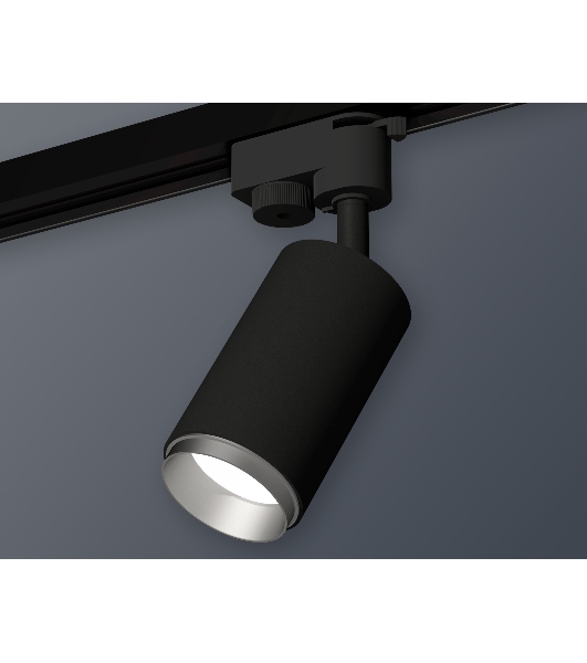 Светильник Ambrella light XT6323043 SBK/MCH черный песок/хром матовый MR16 GU5.3 (A2521, C6323, N6123)