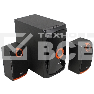 Колонки Dialog Progressive AP-200 BLACK { 2.1, 30W+2*15W RMS, USB+SD reader }