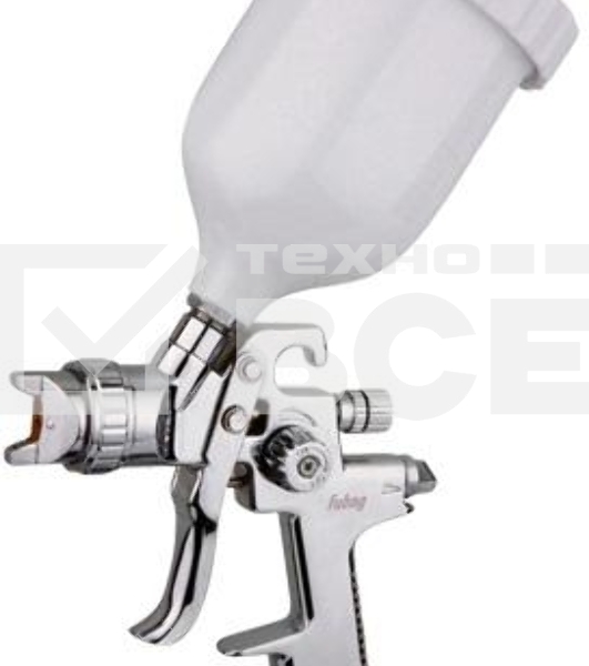 Краскопульт пневматический FUBAG G600/1.5 HVLP 110141 expert 265л/м 3бар верхний бачок 0.6л 1.5мм