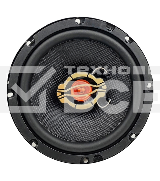 Колонки автомобильные Digma DCA-S602 240Вт 86дБ 4Ом 16см (6.5дюйм) (ком.:2кол.) коаксиальные двухполосные