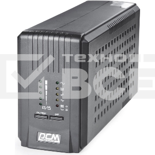 Источник бесперебойного питания Powercom SPT-500-II 400Вт 500ВА черный