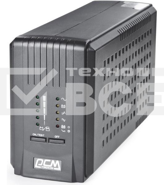 Источник бесперебойного питания Powercom SPT-500-II 400Вт 500ВА черный