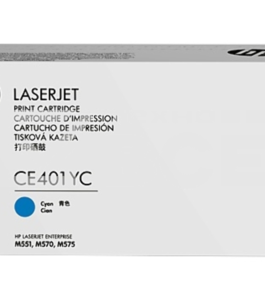 Контрактный Тонер Картридж HP 507Y CE401YC голубой для HP M551/M570/M575