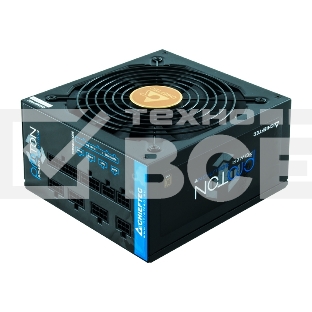 Блок питания Chieftec BDF-1000C, 1000Вт, 80 PLUS Bronze, 140мм, модульный, черный