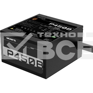 Блок питания Gigabyte GP-P450B, 450Вт, 80 PLUS Bronze, APFC 120мм, черный