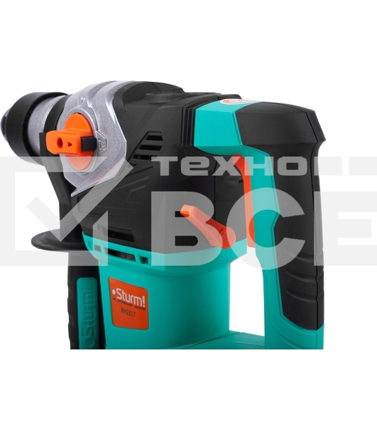 Перфоратор Sturm RH2517 Sturm, 1700 Вт, 3 режима, 5 Дж, 0-3000 уд/мин, 0-780 об/мин, кейс RH2517