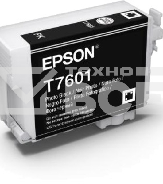 Картридж струйный EPSON C13T76014010 черный фото (26 мл) для SC-P600