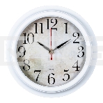Часы настенные аналоговые Бюрократ WALLC-R80P D21 см белый, фото10