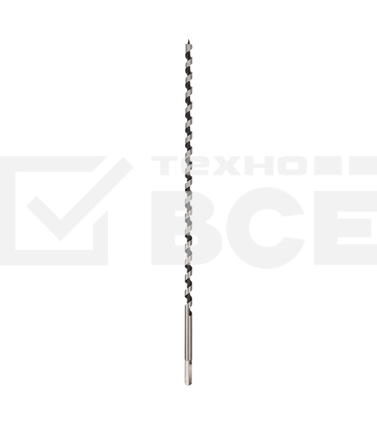 Сверло винтовое по дереву Kranz 10х460 мм, шестигранный хвостовик