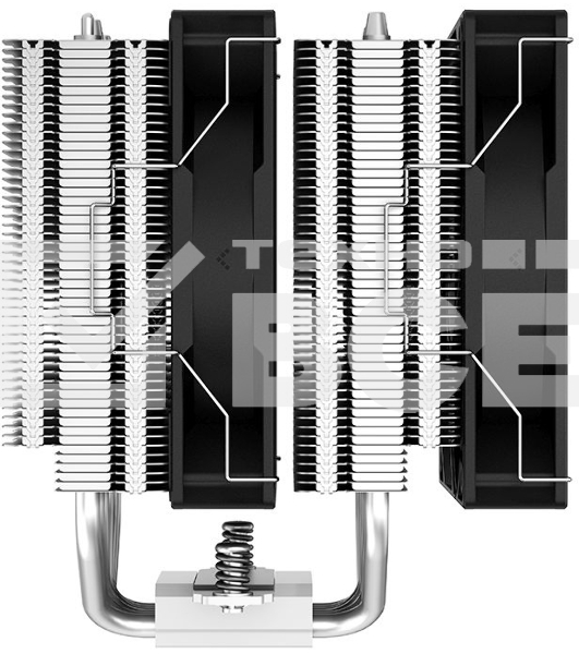 Кулер Deepcool AG620 R-AG620-BKNNMN-G-1 серебристый/черный 120мм алюминий+медь 1850rpm 29.4db 260W 157мм
