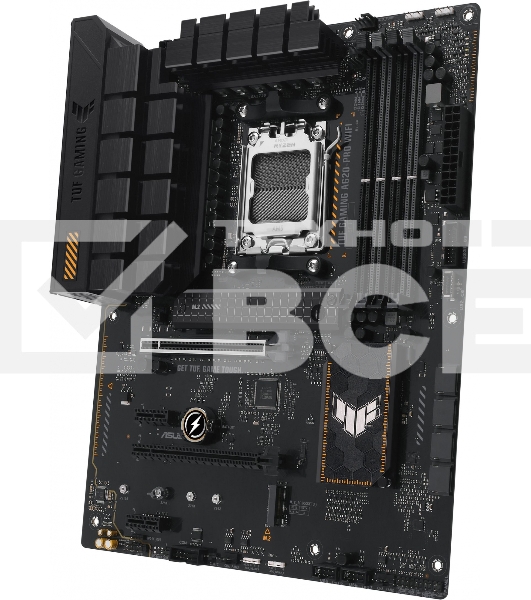 Материнская плата ASUS TUF GAMING A620-PRO WIFI, AM5, AMD A620, 4xDDR5, 4xSATA, 2xM.2, 1xPCI-E 4.0 x16, 1xPCI-E 3.0 x16, 2xPCI-E x1, 1xHDMI, 1xDP, 1x 2.5Gb LAN, 3xUSB-A 2.0, 2xUSB-A 3.2 Gen 2, 1xUSB-C 3.2 Gen 1, 5x3.5 мм, 7.1, ATX