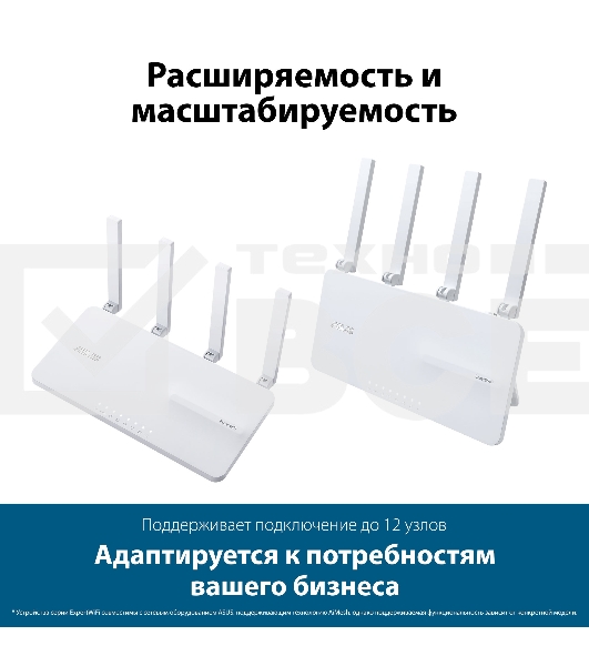 Межсетевой экран Asus EBR63 AX3000 10/100/1000BASE-TX белый