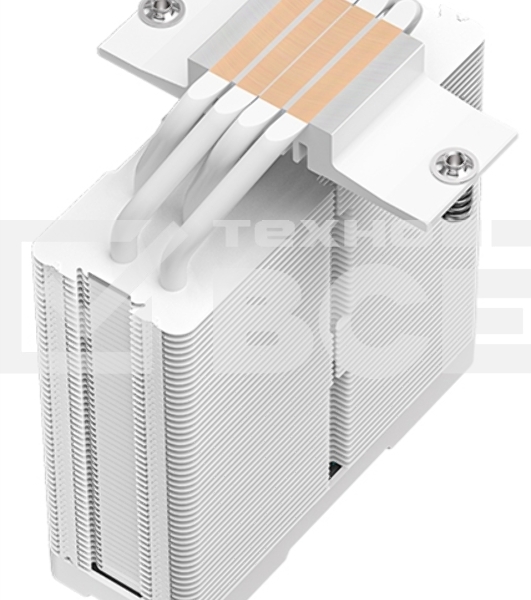 Кулер DEEPCOOL AG400 DIGITAL WH белый 120мм алюминий+медь 2100rpm 31.6db 4-pin 220W 152мм