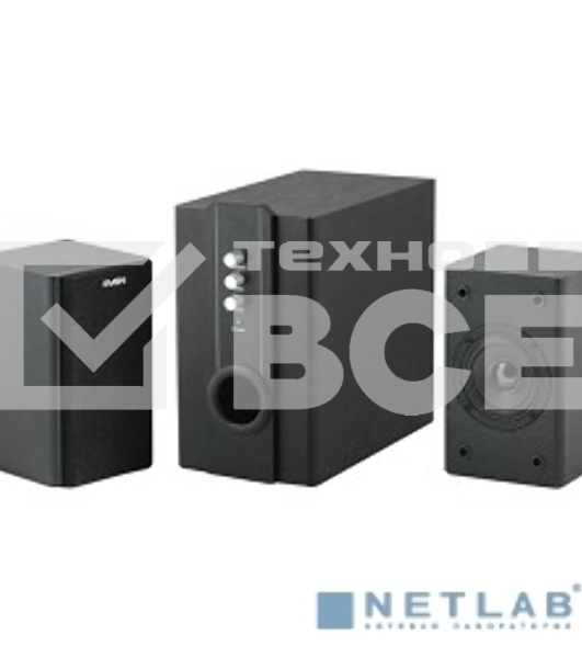 Колонки Sven SPS-820 2.1 черный 38Вт