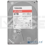 Жесткий диск Toshiba SATA-III 6Tb HDWD260UZSVA P300 (5400rpm) 128Mb 3.5