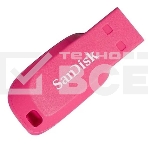 Флеш диск 16GB SanDisk CZ50 Cruzer Blade, USB 2.0, Pink, фото2