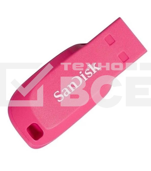 Флеш диск 16GB SanDisk CZ50 Cruzer Blade, USB 2.0, Pink