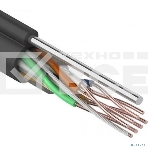 Кабель витая пара Rexant UTP 4PR 24AWG, CAT5e наружный (OUTDOOR) + ТРОС*1 (бухта 305 м), фото2