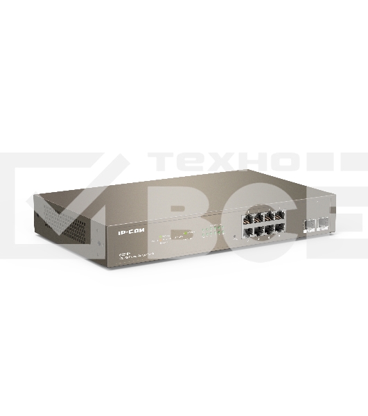 Коммутатор управляемый IP-COM G3310F , настенный, 1000 Мбит/сек, 8 port, SFPx2