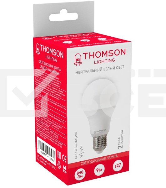 Лампа светодиодная Hiper THOMSON LED CANDLE 10W 830Lm E27 4000K TH-B2024