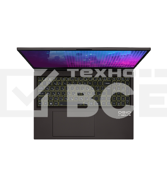 Ноутбук Osio CyberLine C160i-002 коричневый Core i5 12600H 16Gb SSD512Gb NVIDIA GeForce RTX4050 6Gb 16