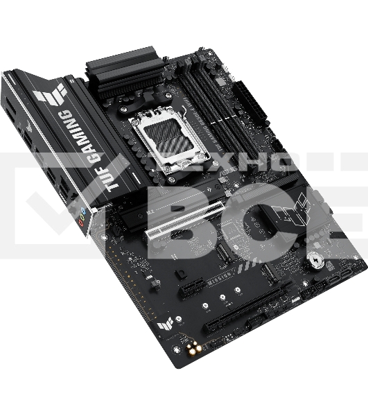 Материнская плата ASUS TUF GAMING B650-E WIFI, AM5, AMD B650, 4xDDR5, 4xSATA, 3xM.2, 1xPCIe 4.0 x16, 1xPCIe 4.0 x16, 1xPCIe x1, 1xDP, 1xHDMI, 1x2.5Gb LAN, Wi-Fi 6E, Bluetooth 5.3, 2xUSB-C (1x10Gbps, 1x20Gbps), 3xUSB-A 5Gbps, 2xUSB-A 10Gbps, 3xUSB-A 2.0, 5