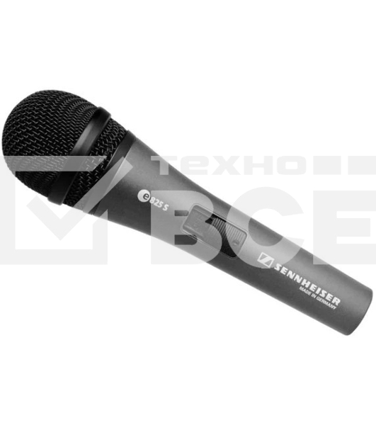 Микрофон проводной Sennheiser E 825-S черный