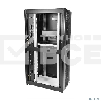 Шкаф серверный ЦМО ШТК-СП-48.8.12-48АА-9005 48U 800x1190 мм пер. дв. перфор. задн. дв. перфор. 2-хст. 2 бок. пан. направл. под закл. гайки 1350 кг черный, фото6