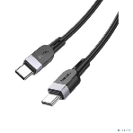 Кабель USB HOCO X109 Type-C/ 2m/ 3A/ Силикон/ Black, фото3