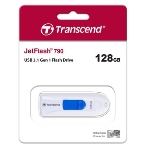 Флешка USB Transcend Jetflash 790 (TS128GJF790W), 128Gb, USB 3.0, R/W 90/40, белый, фото14