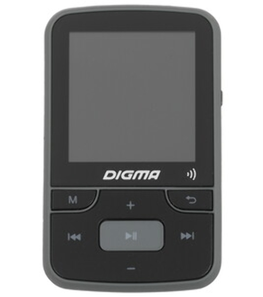 Плеер Hi-Fi Flash Digma Z4 BT 16Gb черный/1.5'/FM/microSD/clip