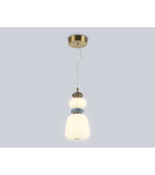 Светильник Ambrella light LH53162 SB/WH бронза/белый 12W 3000K D170*1510