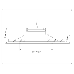 Светильник Ambrella light TN51914 BK/GD черный/золото GX53 max 12W D115*23, фото 1