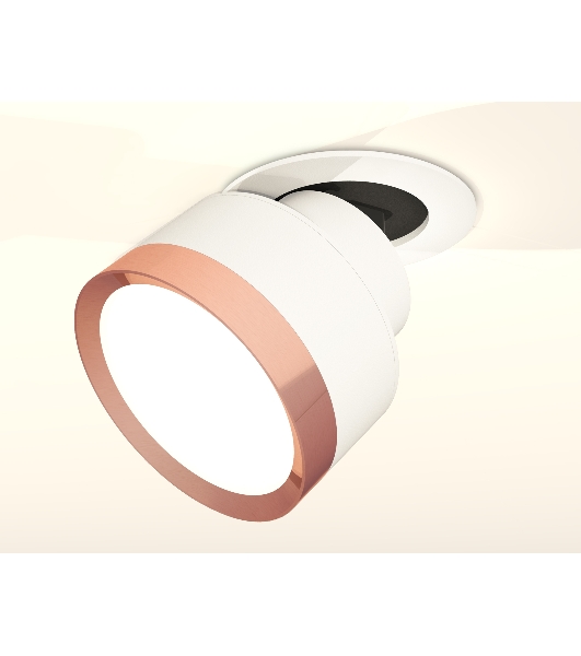 Светильник Ambrella Light XM8101504 SWH/PPG белый песок/золото розовое полированное GX53 (A2241, A2105, C8101, N8126)