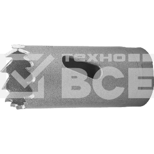 Коронка биметаллическая ЗУБР 29531-022_z01ЭКСПЕРТ глубина сверления до 38мм d-22мм